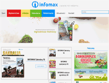 Tablet Screenshot of infomax.pl